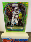 Brian Burns  Panthers 2020 Panini Prizm Neon Green Pulsar Prizm #240