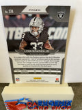Lynn Bowden Jr.  Raiders 2020 Panini Prizm Red White & Blue Prizm Rookie #374