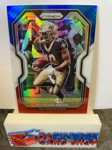 Tre'Quan Smith  Saints 2020 Panini Prizm Red White & Blue Prizm #248