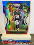 Zach Ertz  Eagles 2020 Panini Prizm Red White & Blue Prizm #170