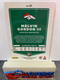 Melvin Gordon III  Broncos 2021 Panini Donruss Optic #29