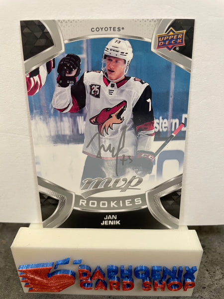 Jan Jenik  Coyotes 2021-22 Upper Deck MVP  Silver Script Rookies #238 SP