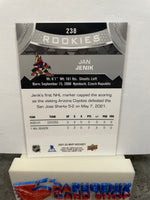 Jan Jenik  Coyotes 2021-22 Upper Deck MVP  Silver Script Rookies #238 SP