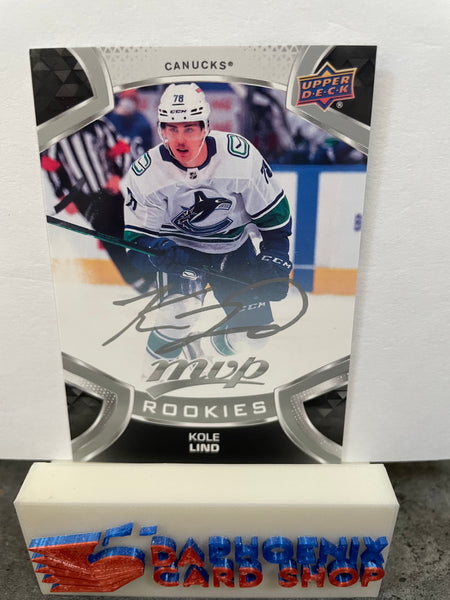 Kole Lind  Canucks 2021-22 Upper Deck MVP Silver Script Rookie #226