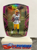 Malik Taylor  Packers 2020 Panini Select Purple Die-Cut Prizm Rookie  #282