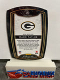 Malik Taylor  Packers 2020 Panini Select Purple Die-Cut Prizm Rookie  #282