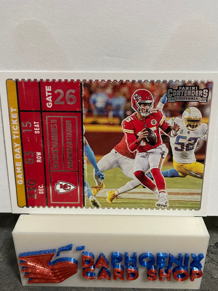 Patrick Mahomes II Chiefs 2022 Panini Contenders Game Day Ticket #GDT-PMA