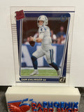 Sam Ehlinger  Colts 2021 Panini Clearly Donruss  Rated Rookie #100