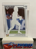 Sam Ehlinger  Colts 2021 Panini Clearly Donruss  Rated Rookie #100