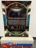 Yetur Gross-Matos  Panthers 2020 Panini Select Silver Prizm Rookie #94