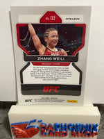 Zhang Weili  UFC 2022 Panini Prizm Silver Prizm #122