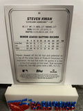Steven Kwan  Guardians  2022 Bowman Platinum Rookie #66