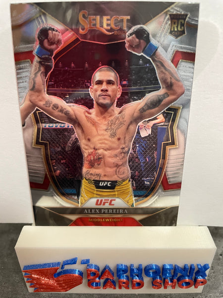 Alex Pereira UFC 2023 Panini Select Rookie #65