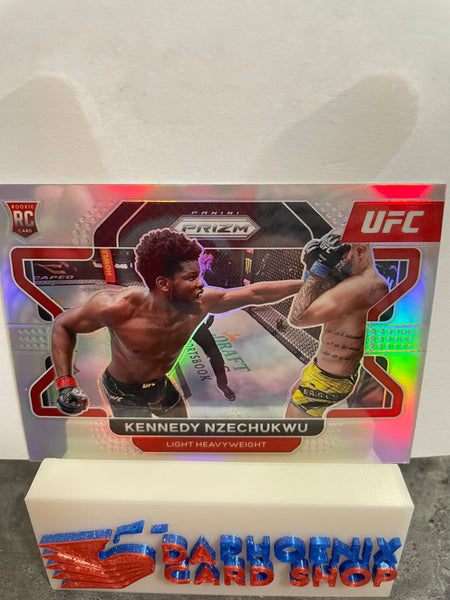 Kennedy Nzechukwu  UFC 2022 Panini Prizm Silver Prizm  Rookie #74