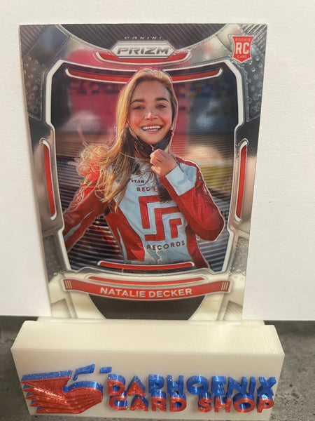 Natalie Decker  2021 NASCAR Panini Prizm Rookie #60B