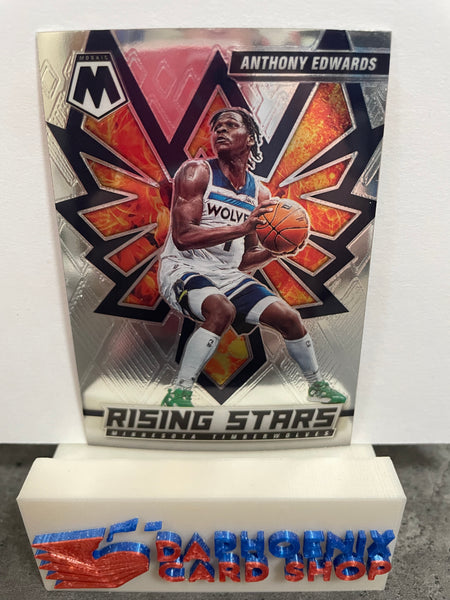 Anthony Edwards Timberwolves  2021-22 Panini Mosaic Rising Stars #3