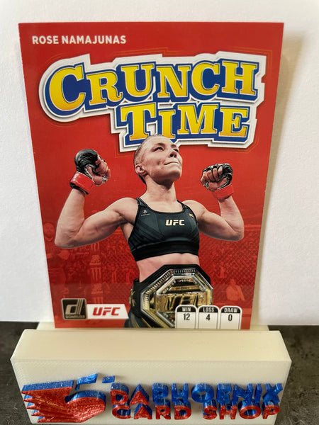 Rose Namajunas UFC 2022 Panini Donruss Crunch Time #7