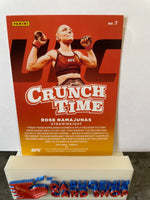 Rose Namajunas UFC 2022 Panini Donruss Crunch Time #7