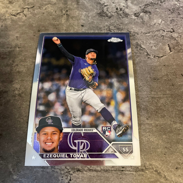 Ezequiel Tovar  Rockies 2023 Topps Chrome Rookie #106