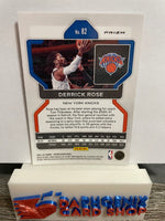 Derrick Rose  Knicks 2021-22 Panini Prizm Silver Prizm #82