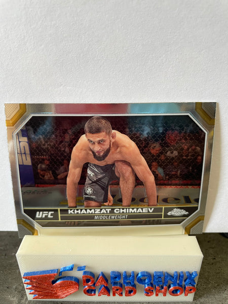 Khamzat Chimaev  UFC 2024 Topps Chrome #114