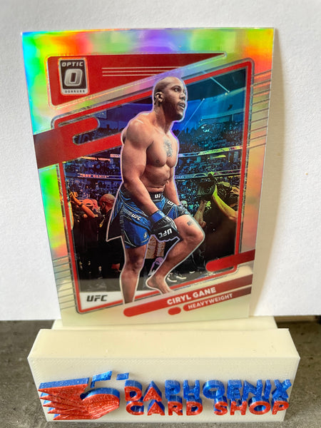 Ciryl Gane  UFC 2022 Panini Donruss Optic Holo Prizm #40