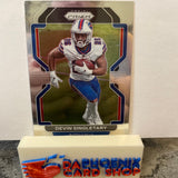 Devin Singletary  Bills 2021 Panini Prizm #118