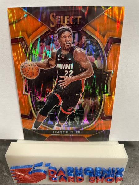 Jimmy Butler Heat 2022-23 Panini Select Orange Flash Prizm #8