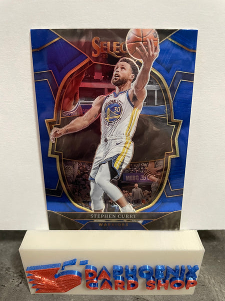 Stephen Curry  Warriors 2022-23  Panini Select Blue #27