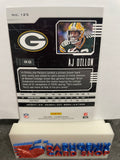 AJ Dillon  Packers 2020 Panini Playbook   Rookie#125