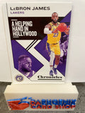 LeBron James  Lakers 2019-20 Panini Chronicles  #10