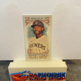 Jackie Bradley Jr.  Brewers 2021 Topps Allen & Ginter's Mini #310 SP