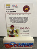 Antonio Gibson Washington Football 2020 Panini Chronicles Pink#100