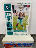 Tua Tagovailoa  Dolphins 2020 Panini Chronicles Teal Rookie #60