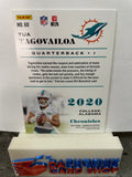Tua Tagovailoa  Dolphins 2020 Panini Chronicles Teal Rookie #60