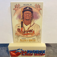 Ronald Acuna Jr.  Braves 2021 Topps Allen & Ginter's #72