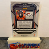 Justin Simmons  Broncos 2022 Panini Prizm #91