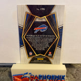 Marquez Stevenson  Bills 2021 Panini Select Silver Prizm Rookie #196