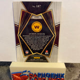 Jamin Davis  Washington Football Team 2021 Panini Select Silver Prizm Rookie#187