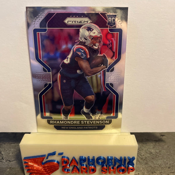 Rhamondre Stevenson   Patriots 2021 Panini Prizm Rookie #367