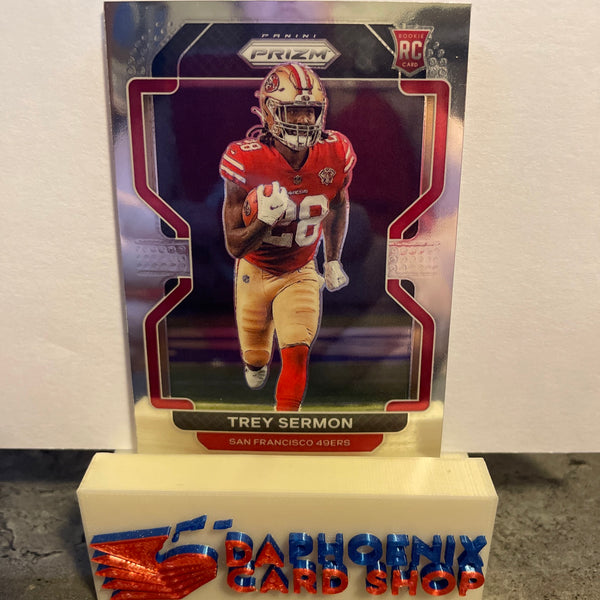 Trey Sermon  49ers 2021 Panini Prizm Rookie #354