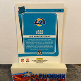 Jake Funk  Rams 2021 Panini Donruss Optic Rated Rookie #295