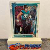 Luke Farrell Jaguars 2021 Panini Donruss Optic Rated Rookie #287