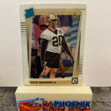 Pete Werner  Saints 2021 Panini Donruss Optic Rated Rookie #276