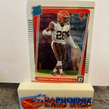 Jeremiah Owusu-Koramoah   Browns 2021 Panini Donruss Optic Rated Rookie#274