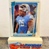 Levi Onwuzurike  Lions 2021 Panini Donruss Optic Rated Rookie #270