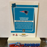 Christian Barmore   Patriots 2021 Panini Donruss Optic Rated Rookie #268