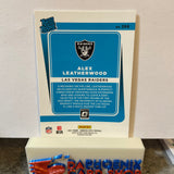 Alex Leatherwood Raiders 2021 Panini Donruss Optic Rated Rookie #266