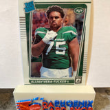 Alijah Vera-Tucker Jets 2021 Panini Donruss Optic Rated Rookie #264