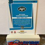 Alijah Vera-Tucker Jets 2021 Panini Donruss Optic Rated Rookie #264